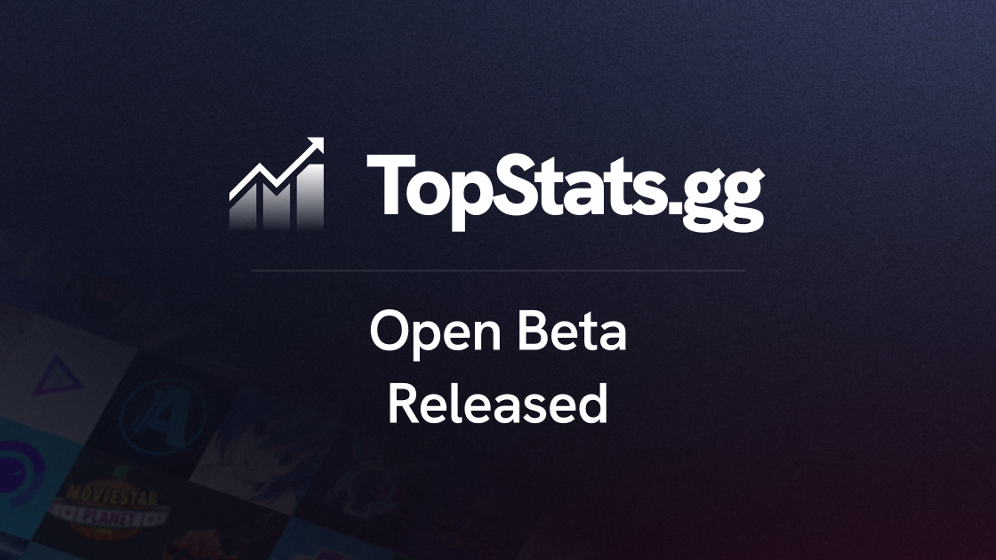 TopStats Open Beta now available!